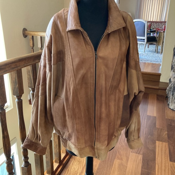 NWOT Men’s Leather Jacket